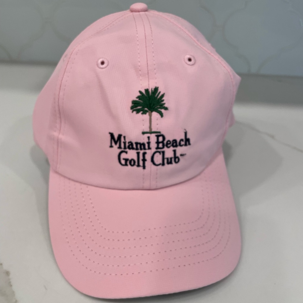Brand New Miami Beach Golf Club Hat - PINK